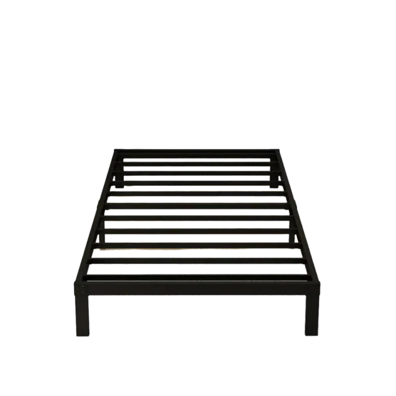 DiaOutro Narrow Twin Metal Bed — 30 × 75 Inches, 9-Inch