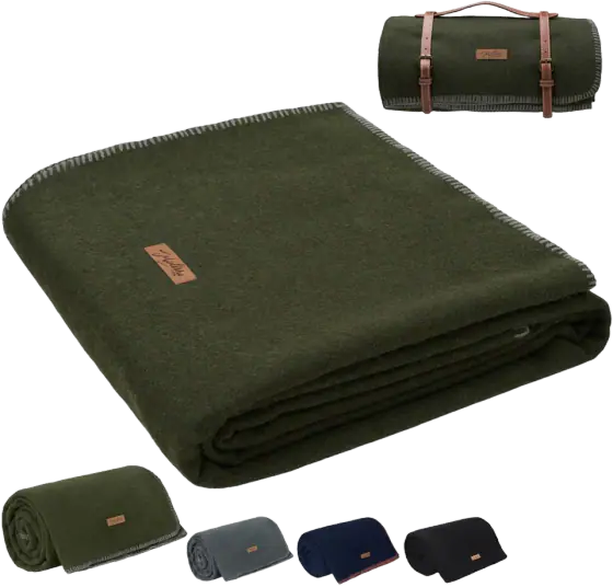 100% Wool Blanket, 62x86, Washable