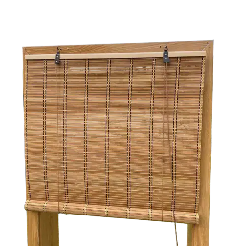 XIUXIU Bamboo Roller Shades for Windows