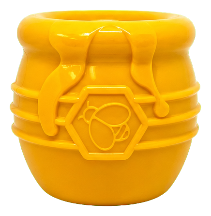 SodaPup Honey Pot USA-Made Rubber Treat Dispenser