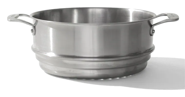 Made In 10-Inch Stainless Clad Steamer Insert