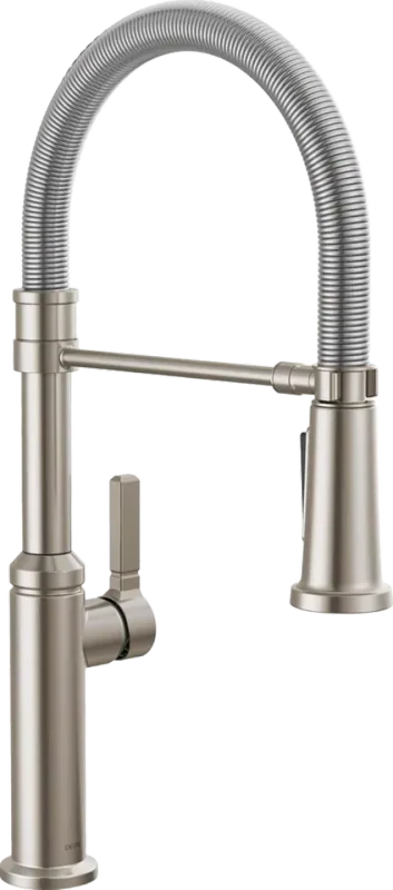 Delta Rhett Pro Pull-Down Kitchen Faucet — Brushed Nickel
