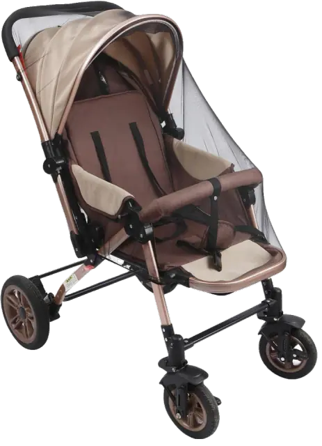 PandaEar Universal Stroller Mosquito Net, Black