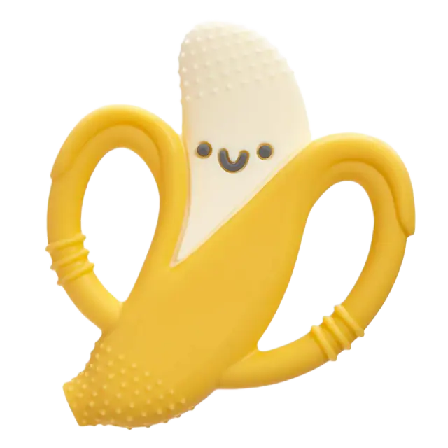 Itzy Ritzy Banana-Shaped Silicone Baby Teether