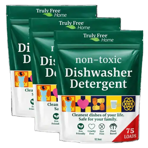 Truly Free Dishwasher Powder, 3 Pack