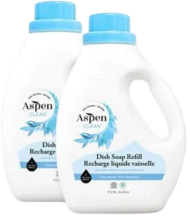 AspenClean Unscented Dish Soap Refill