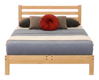 KD Frames Lexington Solid Tulip Poplar Platform Bed