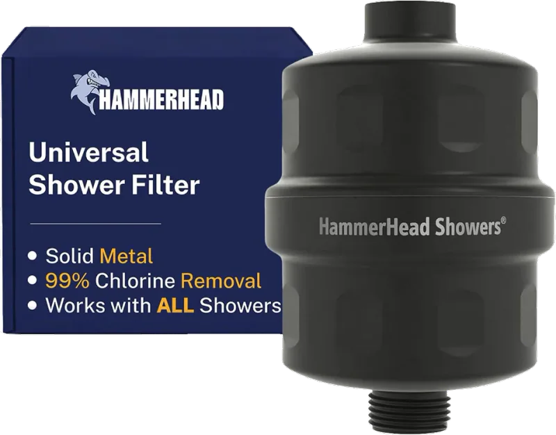 HammerHead Showers KDF 55 Shower Filter - Matte Black