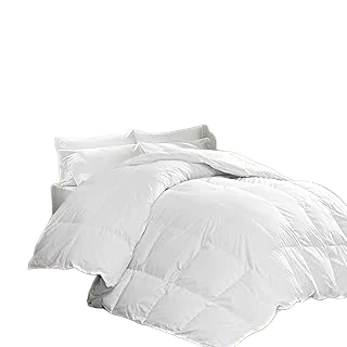 Martha Stewart Feather/Down Fiber Comforter — Light Twin