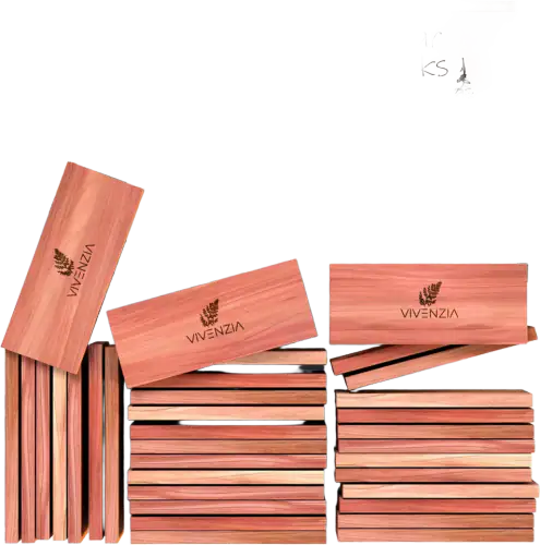 Cedar Blocks for Clothes Storage, 40 Cedar Planks