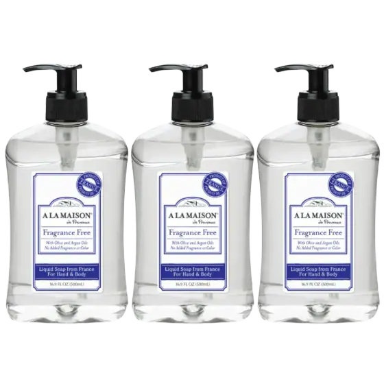 A LA MAISON Fragrance-Free Liquid Hand Soap