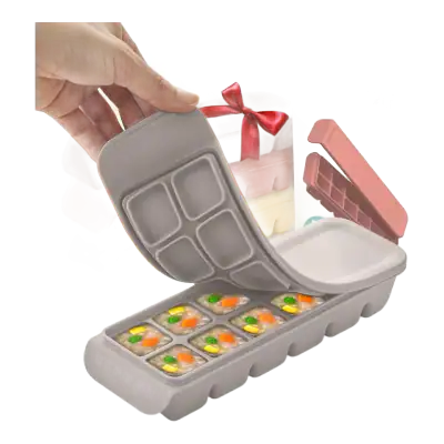 Firgi Platinum Silicone 12-Cube Freezer Tray