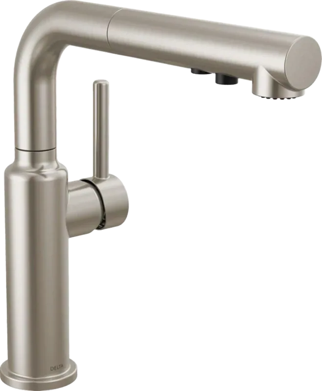 Delta Daneri Pull-Out Kitchen Faucet, Brushed Nickel