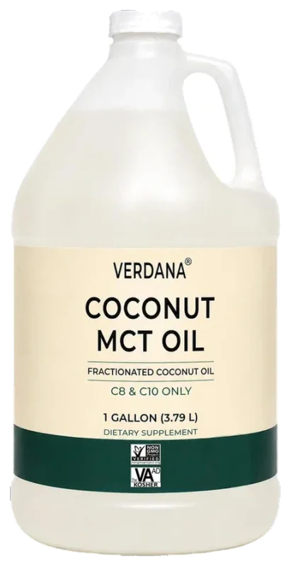 Verdana Unflavored Coconut MCT Oil, 1 Gallon