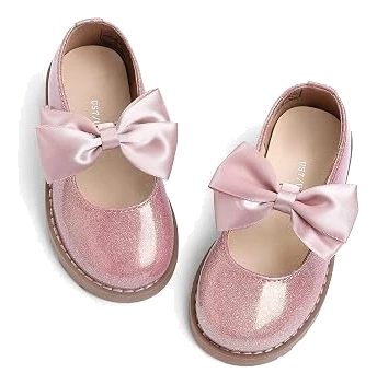 shoeslocker Mary Jane Dress Shoes — Pink, Size 8