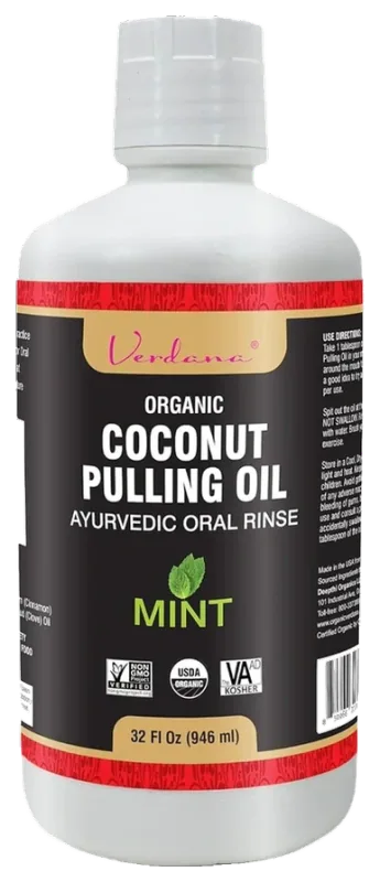 Verdana Organic Mint Pulling Oil, 32 oz