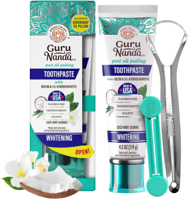 GuruNanda Hydroxyapatite Whitening Toothpaste