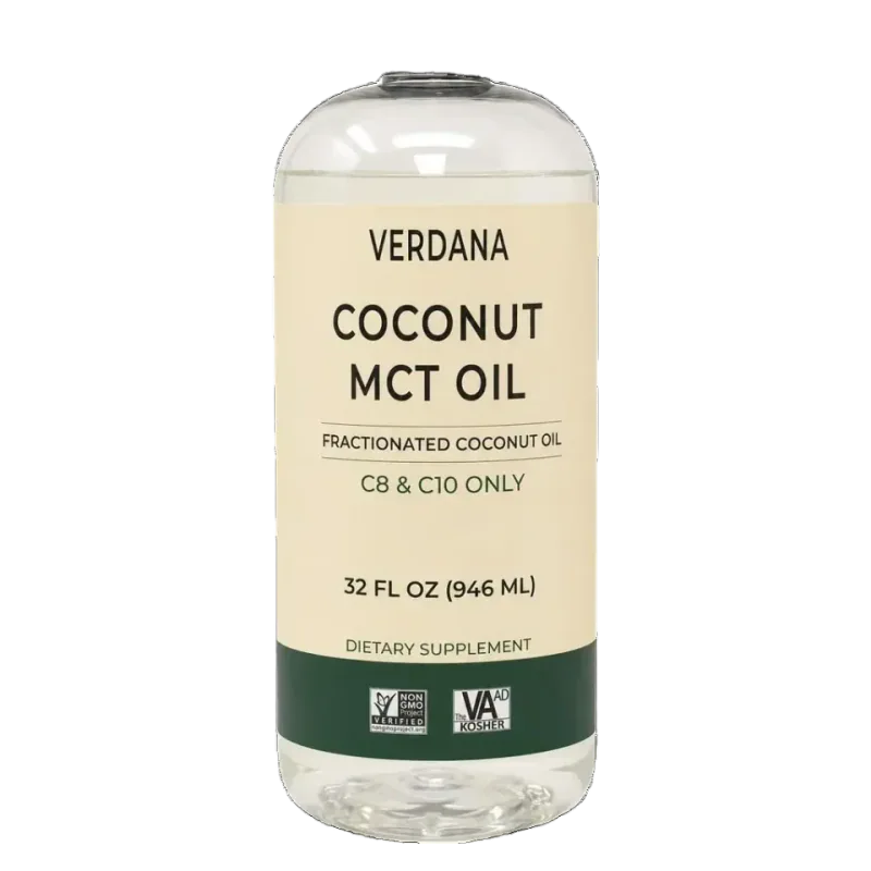 Verdana Unflavored Coconut MCT Oil, 32 oz