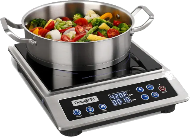 ChangBERT Enhanced 1800W Portable Induction Cooktop