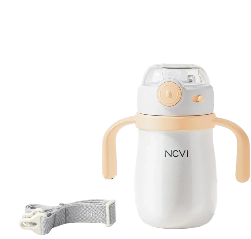 NCVI Insulated Stainless Steel Kids Straw Cup