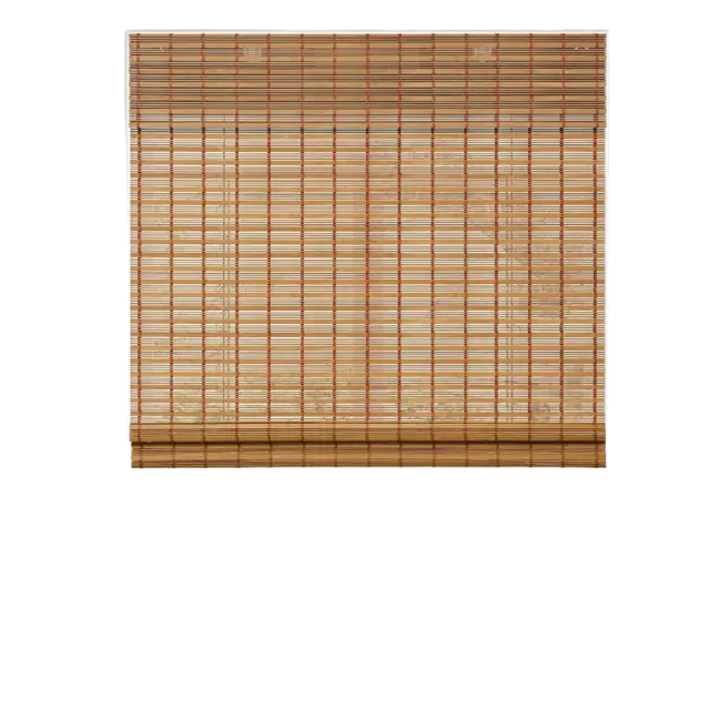 AGESISI Bamboo Roman Shades with Valance Cover