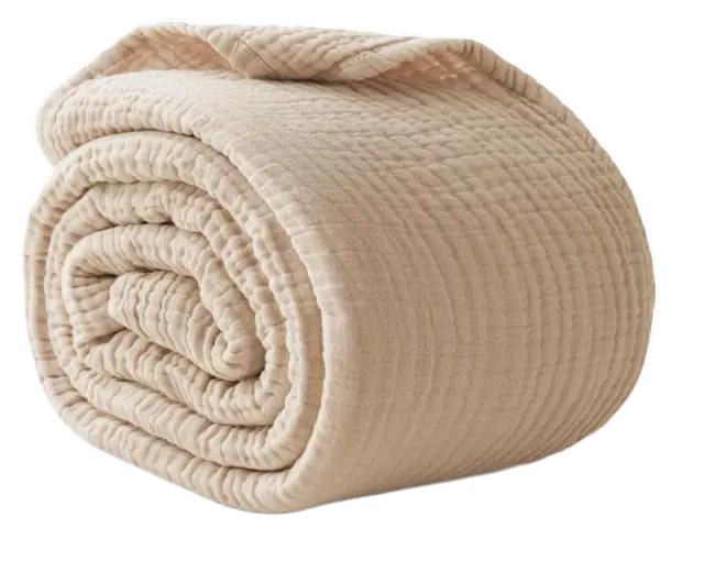 Kozyhvn Six-Layer Cotton Muslin Throw Blanket