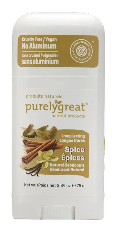 Purelygreat Deodorant — Spice