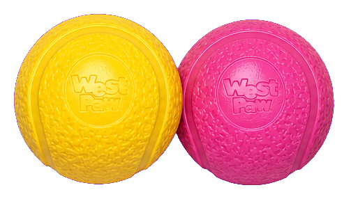 West Paw Boundr Small Dog Ball Two-Pack