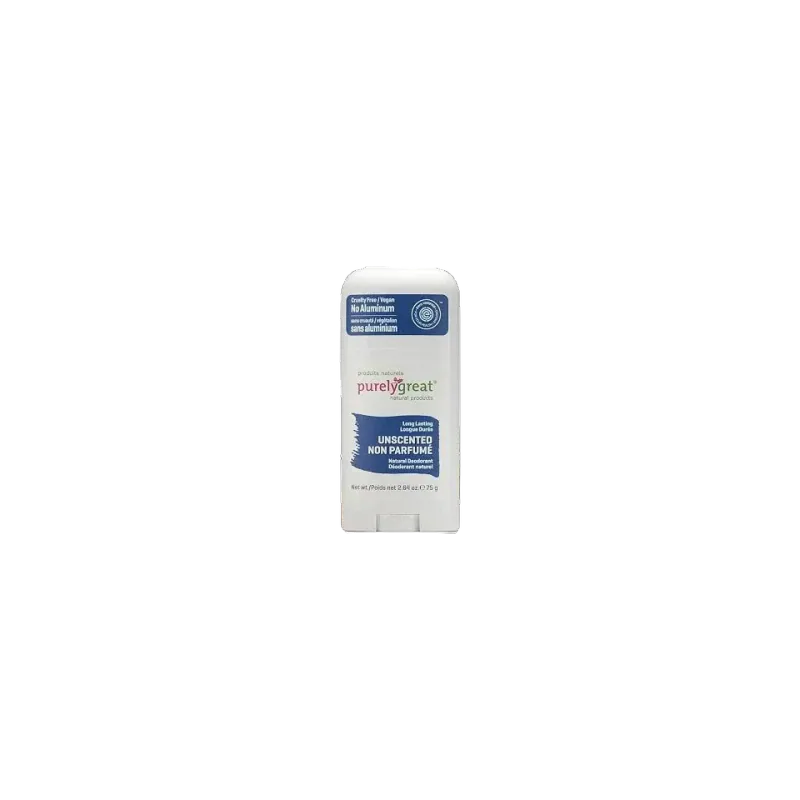 Purelygreat Unscented Deodorant Stick