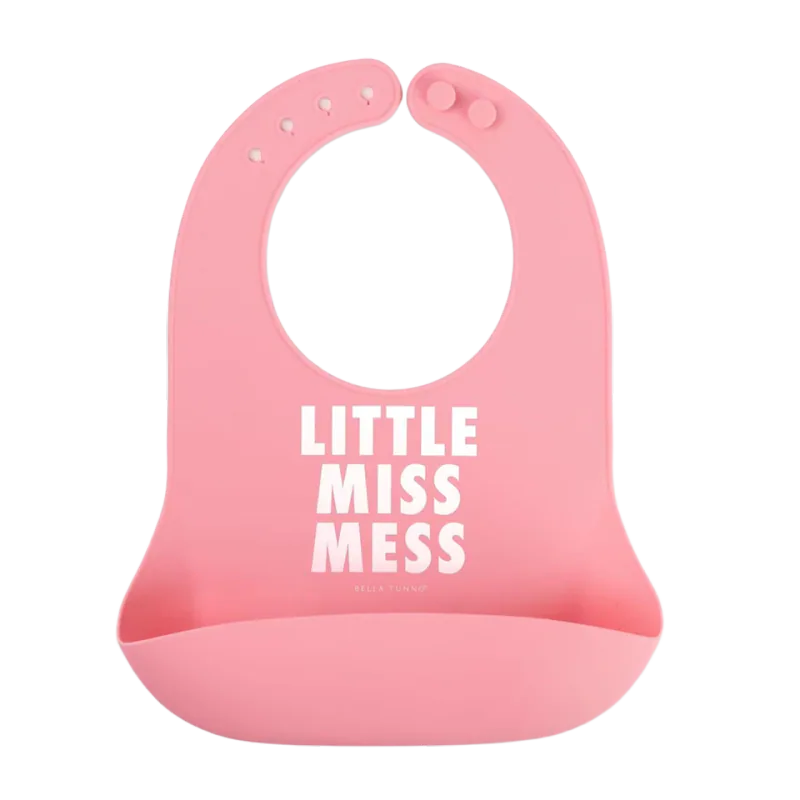 Bella Tunno Silicone Baby Bib with Food Catcher