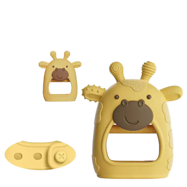 Momcozy Silicone Baby Teether Toy