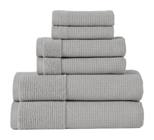 Modern Threads Waffle-Rib Cotton Towel Set