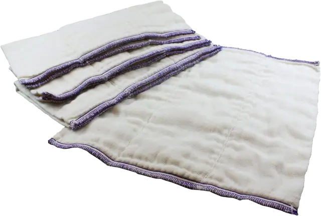OsoCozy Better Fit Unbleached Prefold Cloth Diapers