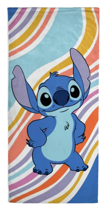 Jay Franco Disney Lilo and Stitch Cotton Beach Towel
