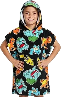 Pokémon Cotton Hooded Towel, Ages 10–13