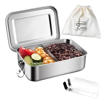 HaWare 18/10 Stainless Steel Bento Box — 29 oz