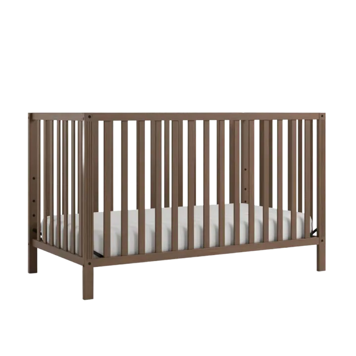 Storkcraft Morningside 5-in-1 Convertible Crib — Hazelnut