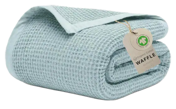 Salt Earth GOTS Certified Organic Cotton Throw Blanket