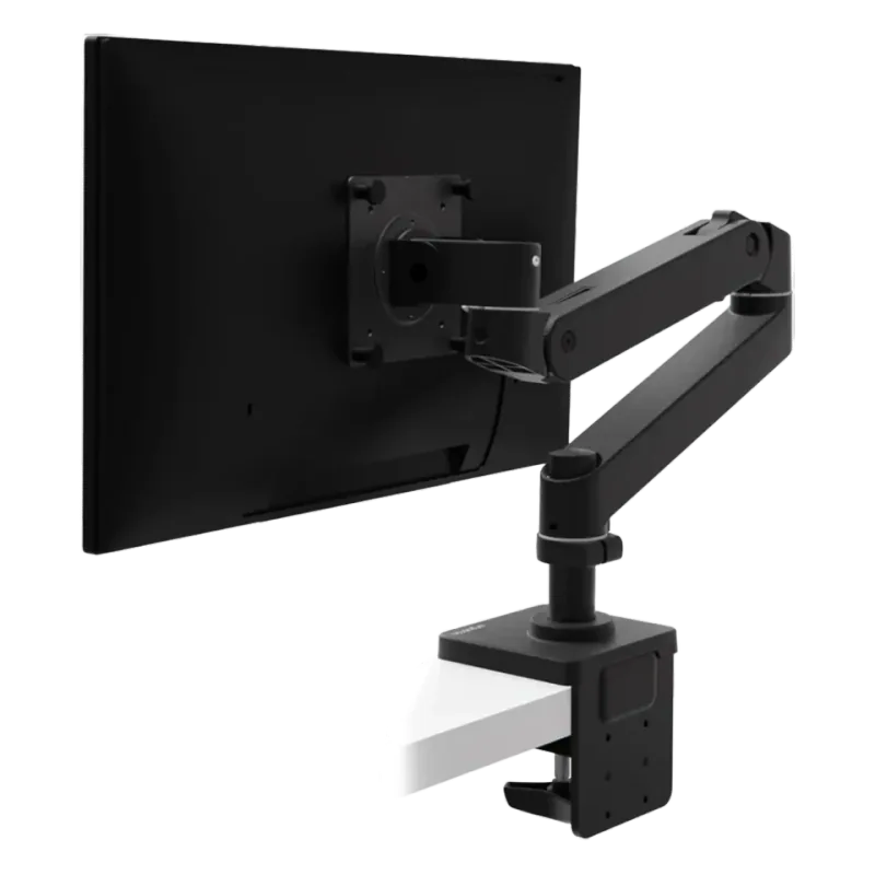 Ergotron LX Pro Single Monitor Arm, Matte Black