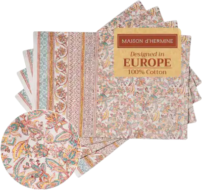 Maison d'Hermine 100% Cotton Placemats (Set of 4)