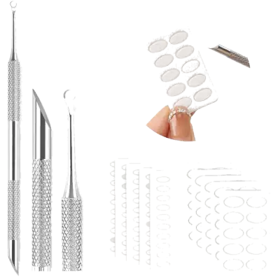 Pre-Treatment Cuticle Pusher Tool for Nail, Russian Manicure Kit