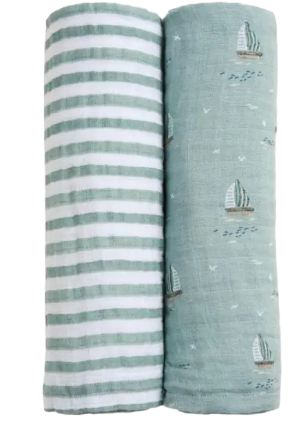 aden + anais Boutique Organic Cotton Muslin Swaddle Blankets