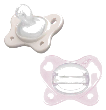 Chicco PhysioForma Dual Soft One-Piece Silicone Pacifier