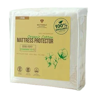 MATTSHIELD ORIGINAL Crib Organic Mattress Protector Pad