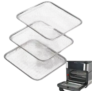 Uncoated Stainless Steel Cooking Tray for Instant Pot Vortex 10QT