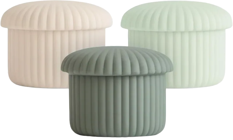 mushie Silicone Baby Food Containers