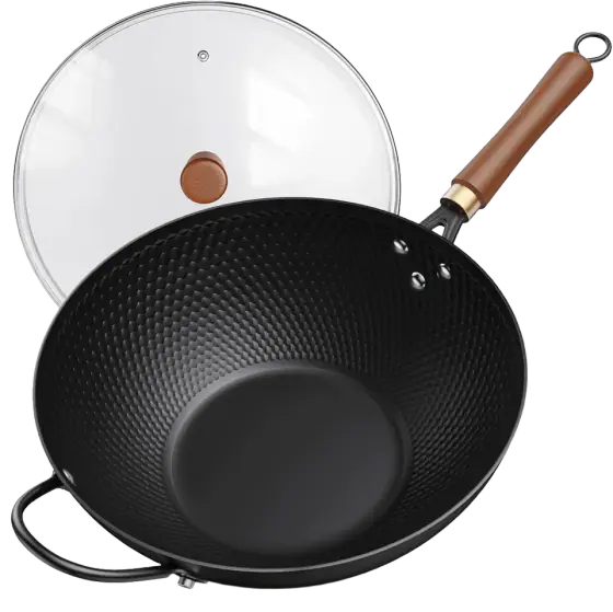 Todlabe Pre-Seasoned Carbon Steel Wok