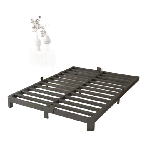 HQU 4-Inch Steel Platform Bed Frame — King