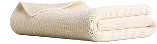 Preston Lane Greenwich Cotton Knit Weighted Blanket, 15 lb