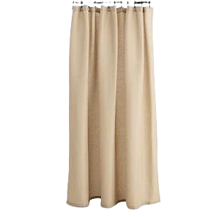 Stonebrigdge Linen Cotton Shower Curtain, 72x72 in, Clay